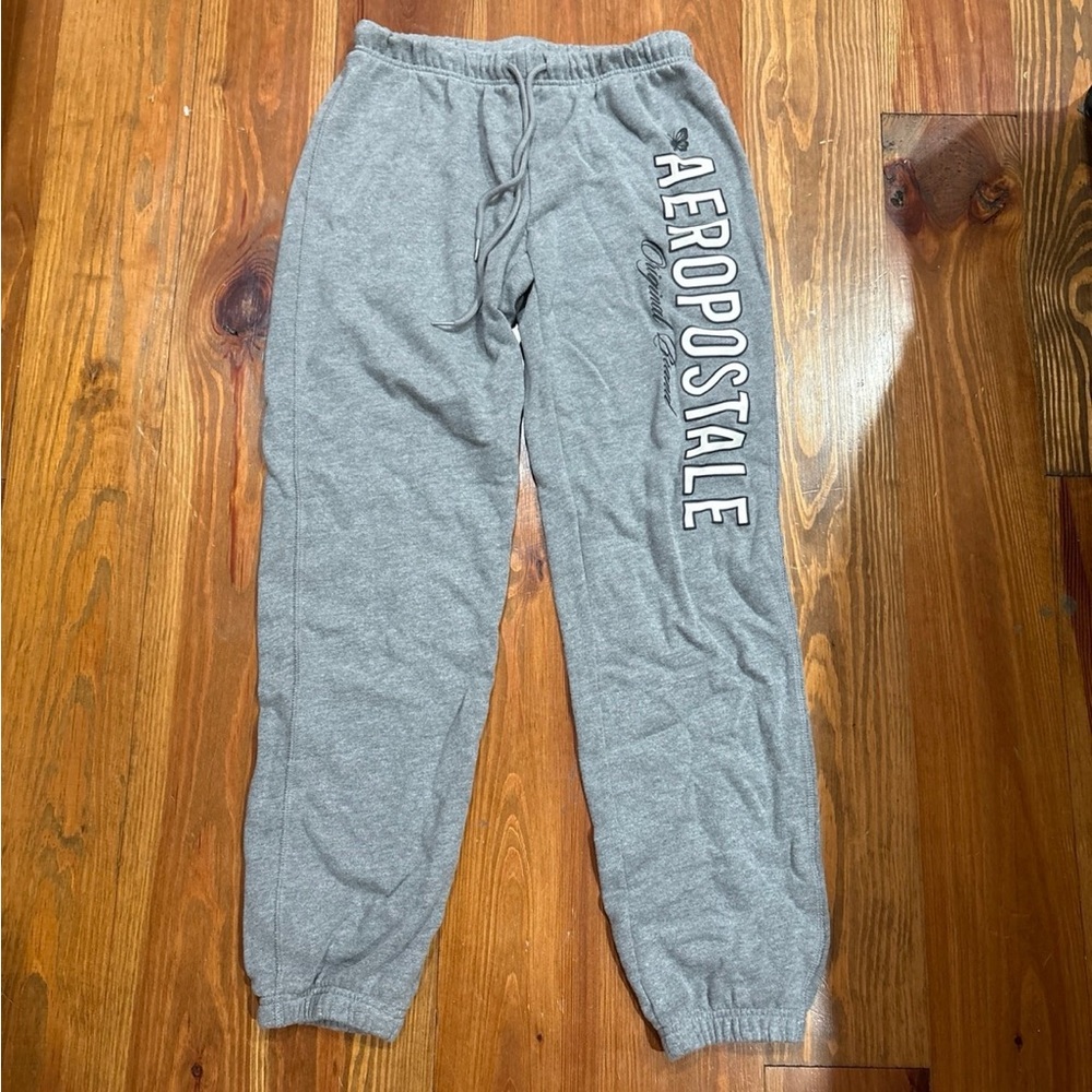 Aeropostale Butterfly Gray Sweatpants